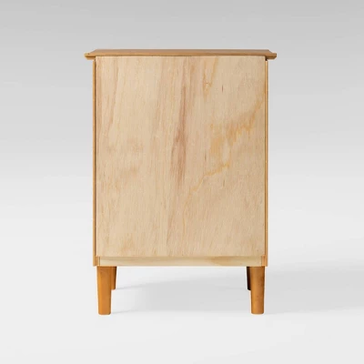 Stiva Classic Mid-Century Modern 1 Drawer Nightstand - Saracina Home 4 Stiva Classic Mid-Century Modern 1 Drawer Nightstand - Saracina Home - Image 3