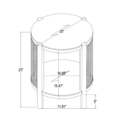 Portola Hills Woven Accent Table - Threshold™ Designed With Studio McGee 20 Portola Hills Woven Accent Table - Threshold™ Designed With Studio McGee -Furniture Sales Store GUEST 0561165f 7bd8 4818 b2e8 f2a443a2b510