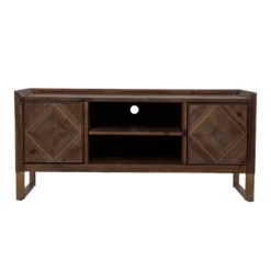 Glacerad Reclaimed Wood Media Console For TVs Upto 50" Brown - Aiden Lane -Furniture Sales Store GUEST 10577ca1 eece 4bb1 a643 602f18865675