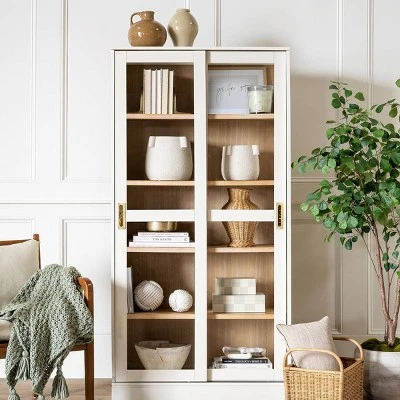 72" Promontory Cabinet With Sliding Doors - Threshold™ Designed With Studio McGee 9 72" Promontory Cabinet With Sliding Doors - Threshold™ Designed With Studio McGee - Image 7