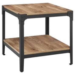 Set Of 2 Benny Urban Industrial Angle Iron Side Tables - Saracina Home -Furniture Sales Store GUEST 13c9493f beec 4c1d a8fd 9288cc0ebb9a