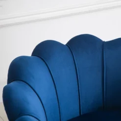 HomCom Elegant Velvet Upholstered Accent Leisure Club Chair With Gold Metal Legs 17 HomCom Elegant Velvet Upholstered Accent Leisure Club Chair With Gold Metal Legs -Furniture Sales Store GUEST 17944fc6 ba91 4e26 a8d8 2453f7f19394