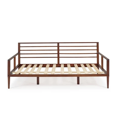 Mid Century Modern Solid Wood Spindle Daybed - Saracina Home 13 Mid Century Modern Solid Wood Spindle Daybed - Saracina Home - Image 11