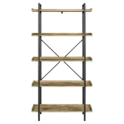 68" 5 Tray Shelf Urban Pipe X Back Bookshelf - Saracina Home 14 68" 5 Tray Shelf Urban Pipe X Back Bookshelf - Saracina Home -Furniture Sales Store GUEST 18cd1433 31a3 4be1 8f59 f88c9c732217