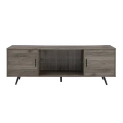 2 Door Mid-Century Modern Wood Storage TV Stand For TVs Up To 80" - Saracina Home 36 2 Door Mid-Century Modern Wood Storage TV Stand For TVs Up To 80" - Saracina Home -Furniture Sales Store GUEST 1cbb1432 b257 4b6b a9a4 7831fbb9b6a0