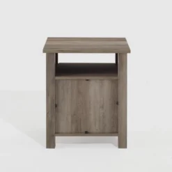 Transitional Classic Windowpane Storage Side Table - Saracina Home -Furniture Sales Store GUEST 1f9f616c 5dfb 4a69 aed2 39c216f81c4c