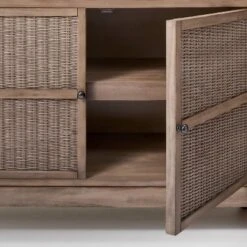 Brandeis Woven TV Stand For TVs Up To 60" Brown - Threshold™ Designed With Studio McGee 11 Brandeis Woven TV Stand For TVs Up To 60" Brown - Threshold™ Designed With Studio McGee -Furniture Sales Store GUEST 207e0e77 d234 4ee8 8261 19fba8aebd36