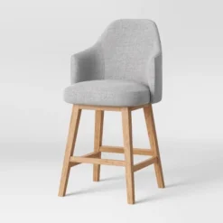 Kinston Swivel Curved Back Upholstered Counter Height Barstool - Threshold™ 22 Kinston Swivel Curved Back Upholstered Counter Height Barstool - Threshold™ -Furniture Sales Store GUEST 21c72071 ebaa 438c 81be 7c905eeb81f1