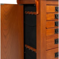 Delia Jewelry Armoire Brown - Powell Company 25 Delia Jewelry Armoire Brown - Powell Company -Furniture Sales Store GUEST 2245716a fa42 47af 9bbe f7ab634fcde4