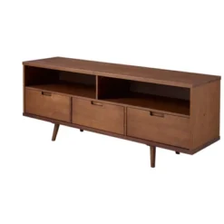 Cara Mid-Century Modern 3 Drawer TV Stand For TVs Up To 65" - Saracina Home 38 Cara Mid-Century Modern 3 Drawer TV Stand For TVs Up To 65" - Saracina Home -Furniture Sales Store GUEST 27a24018 e7a9 4d99 88df 5f5a13923937