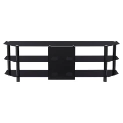 Travers Open Shelves TV Stand For TVs Up To 82" Black - CorLiving 17 Travers Open Shelves TV Stand For TVs Up To 82" Black - CorLiving -Furniture Sales Store GUEST 2c86afcd 5fff 406c 8591 f830049a908a