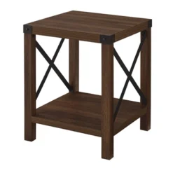 Sophie Rustic Industrial X Frame Side Table - Saracina Home 19 Sophie Rustic Industrial X Frame Side Table - Saracina Home -Furniture Sales Store GUEST 2eab057f bcba 405f a0cf 6f98e2aca435
