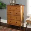 Stiva Classic Mid-Century Modern Vertical 4 Drawer Dresser - Saracina Home -Furniture Sales Store GUEST 311e1c2a 39b0 466c 9e8a a54ae5fc6acd