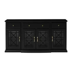 Selma Transitional 3 Tiered Ornate Fretwork Door Sideboard - Saracina Home 10 Selma Transitional 3 Tiered Ornate Fretwork Door Sideboard - Saracina Home -Furniture Sales Store GUEST 33959864 3ab2 4c3c b70b b472e755bfe9