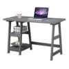 Designs2Go Trestle Desk With Shelves - Breighton Home 1 Designs2Go Trestle Desk With Shelves - Breighton Home -Furniture Sales Store GUEST 3db7d0de 6089 463c a0e9 b72c938c3cc8