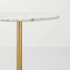 Marble Top Accent Side Table Brass/White - Hearth & Hand™ With Magnolia 9 Marble Top Accent Side Table Brass/White - Hearth & Hand™ With Magnolia -Furniture Sales Store GUEST 3e00fcf3 7209 4b47 b130 bc6360423e97