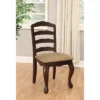 Set Of 2 Danburn Floral Accented Ladder Back Side Chair Dark Walnut - HOMES: Inside + Out 2 Set Of 2 Danburn Floral Accented Ladder Back Side Chair Dark Walnut - HOMES: Inside + Out -Furniture Sales Store GUEST 4326f7da 162e 4bc2 9831 f287ee663794