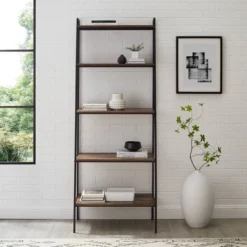 72" Open Storage Ladder Bookshelf - Saracina Home -Furniture Sales Store GUEST 437777d7 14af 4d29 8fd2 c573cc79556c