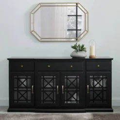 Selma Transitional 3 Tiered Ornate Fretwork Door Sideboard - Saracina Home 11 Selma Transitional 3 Tiered Ornate Fretwork Door Sideboard - Saracina Home -Furniture Sales Store GUEST 4519c326 0c14 46d5 9b96 b5972325bc64