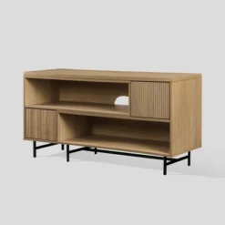 Modern Reeded Door Extendable TV Stand For TVs Up To 50" - Saracina Home 21 Modern Reeded Door Extendable TV Stand For TVs Up To 50" - Saracina Home -Furniture Sales Store GUEST 477dbe29 17b9 4045 b470 35d21aade85d