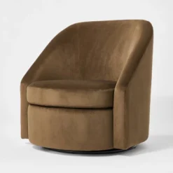 Slope Arm Swivel Chair Velvet - Threshold™ Designed With Studio McGee 14 Slope Arm Swivel Chair Velvet - Threshold™ Designed With Studio McGee -Furniture Sales Store GUEST 47ae5e38 0ed9 45fc 91bd 246e072ac65c