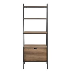 72" Open Shelf And Closed Storage Cabinet Ladder Bookcase - Saracina Home 17 72" Open Shelf And Closed Storage Cabinet Ladder Bookcase - Saracina Home -Furniture Sales Store GUEST 48b42602 a941 4f60 80c3 bd3ce1969bfa