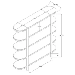 57" Portola Hills 5 Shelf Horizontal Bookcase - Threshold™ Designed With Studio McGee 18 57" Portola Hills 5 Shelf Horizontal Bookcase - Threshold™ Designed With Studio McGee -Furniture Sales Store GUEST 4a1c7b50 180c 4afa a05b f287b4db2a71