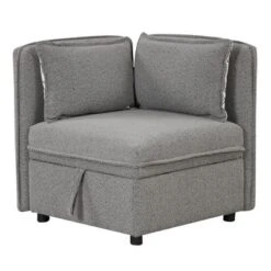 122.8" Minimalist Convertible Modular Sofa, Upholstered Sectional Sofa Couch With 5 Pillows-ModernLuxe 27 122.8" Minimalist Convertible Modular Sofa, Upholstered Sectional Sofa Couch With 5 Pillows-ModernLuxe -Furniture Sales Store GUEST 4f5df18d 3a41 40e4 ab5d d5cf1bbfde15