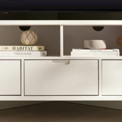 Cara Mid-Century Modern 3 Drawer Corner TV Stand For TVs Up To 58" - Saracina Home 34 Cara Mid-Century Modern 3 Drawer Corner TV Stand For TVs Up To 58" - Saracina Home -Furniture Sales Store GUEST 4fd87e73 4820 481c 992e dd4b9bda1b48