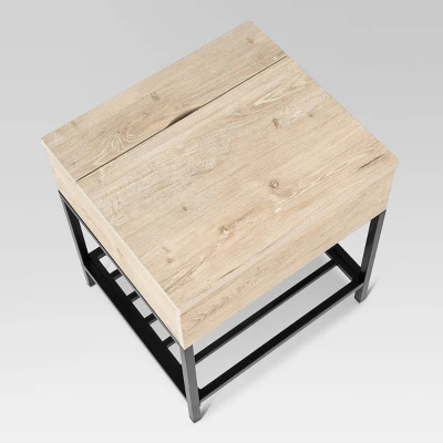 Loring End Table With Charging Station - Threshold™ 6 Loring End Table With Charging Station - Threshold™ - Image 4