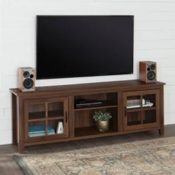 Tasi Glass Door Console TV Stand For TVs Up To 80" - Saracina Home 13 Tasi Glass Door Console TV Stand For TVs Up To 80" - Saracina Home -Furniture Sales Store GUEST 5df2eb10 a430 4013 a951 9057a4d84029