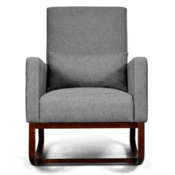 Tangkula 2-in-1 Upholstered Rocking Chair With Wood Leg & Pillow Relax Sofa Chair Light Grey/Beige/Dark Gray 24 Tangkula 2-in-1 Upholstered Rocking Chair With Wood Leg & Pillow Relax Sofa Chair Light Grey/Beige/Dark Gray -Furniture Sales Store GUEST 5f5218cd e5cc 4a7a 8198 e10601212c46