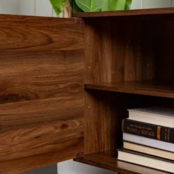 2 Door Mid-Century Modern Wood Storage TV Stand For TVs Up To 80" - Saracina Home 28 2 Door Mid-Century Modern Wood Storage TV Stand For TVs Up To 80" - Saracina Home -Furniture Sales Store GUEST 5faba6fd cf5d 430a ac22 16488fc6a4a7