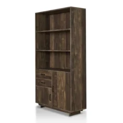 69.8" Tappan Bookcase With Cabinet Reclaimed Oak - HOMES: Inside + Out 11 69.8" Tappan Bookcase With Cabinet Reclaimed Oak - HOMES: Inside + Out -Furniture Sales Store GUEST 6126529a 5085 49be aa77 9ed263a2e1ad
