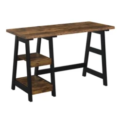 Designs2Go Trestle Desk With Shelves - Breighton Home 32 Designs2Go Trestle Desk With Shelves - Breighton Home -Furniture Sales Store GUEST 63e3a54d 0d29 4709 87d7 2c9754419ab8