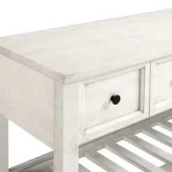 48" Farmhouse Solid Wood 2 Drawer Buffet White - Saracina Home 15 48" Farmhouse Solid Wood 2 Drawer Buffet White - Saracina Home -Furniture Sales Store GUEST 66c87ba3 841e 44b3 acb1 ac03e5dec0f1