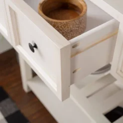 48" Farmhouse Solid Wood 2 Drawer Buffet White - Saracina Home 19 48" Farmhouse Solid Wood 2 Drawer Buffet White - Saracina Home -Furniture Sales Store GUEST 674b092e 3435 4204 b7cf 49f755d818b1