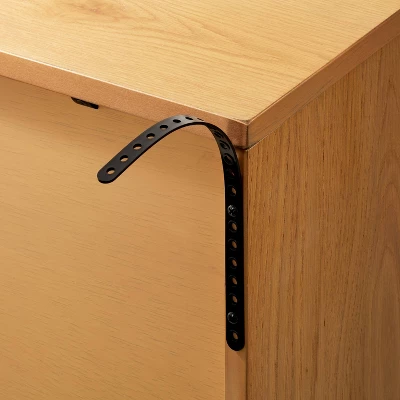 Wood & Cane Transitional Media Console - Hearth & Hand™ With Magnolia 7 Wood & Cane Transitional Media Console - Hearth & Hand™ With Magnolia - Image 5