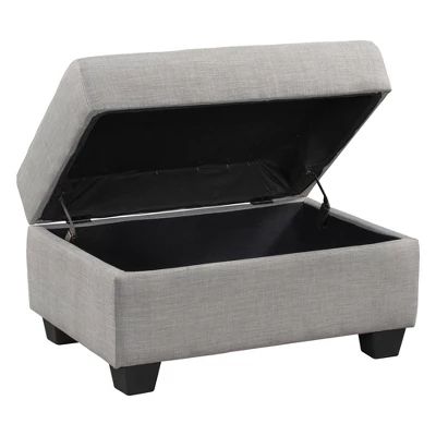 108" Reversible L-Shape Sectional Sofa Couch With Storage Ottoman-ModernLuxe 10 108" Reversible L-Shape Sectional Sofa Couch With Storage Ottoman-ModernLuxe - Image 8