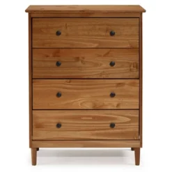Stiva Classic Mid-Century Modern Vertical 4 Drawer Dresser - Saracina Home 11 Stiva Classic Mid-Century Modern Vertical 4 Drawer Dresser - Saracina Home -Furniture Sales Store GUEST 7d52ef34 1e46 4920 a3a1 34d91177eaef