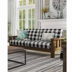 Jovie Gingham Rustic Sofa - HOMES: Inside + Out 12 Jovie Gingham Rustic Sofa - HOMES: Inside + Out -Furniture Sales Store GUEST 7f82f1e6 5ee6 49ab a034 ce2d29133308