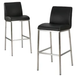 30" Vasos Bonded Leather Barstool Set 2ct - Christopher Knight Home 10 30" Vasos Bonded Leather Barstool Set 2ct - Christopher Knight Home -Furniture Sales Store GUEST 849d2d6a 7a4c 4bd6 8b3b 01b5c721dc1d