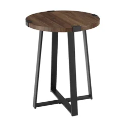 Wrightson Urban Industrial Faux Wrap Leg Round Side Table - Saracina Home 18 Wrightson Urban Industrial Faux Wrap Leg Round Side Table - Saracina Home -Furniture Sales Store GUEST 85175990 d6ce 4a98 b921 b0ae1f64a193