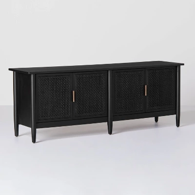 Wood & Cane Media Console - Hearth & Hand™ With Magnolia 10 Wood & Cane Media Console - Hearth & Hand™ With Magnolia - Image 8