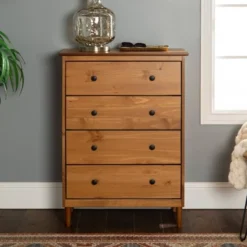 Stiva Classic Mid-Century Modern Vertical 4 Drawer Dresser - Saracina Home 13 Stiva Classic Mid-Century Modern Vertical 4 Drawer Dresser - Saracina Home -Furniture Sales Store GUEST 8d80b7b0 7a6b 40f6 8fc7 edeb7656d79f