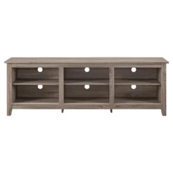 Transitional 6 Cubby Wood Open Storage Wood TV Stand For TVs Up To 80"- Saracina Home 25 Transitional 6 Cubby Wood Open Storage Wood TV Stand For TVs Up To 80"- Saracina Home -Furniture Sales Store GUEST 8dce3bb7 2788 4970 a5b6 b99a90dd62ca