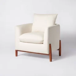 Elroy Faux Shearling Accent Chair With Wood Legs - Threshold™ Designed With Studio McGee 22 Elroy Faux Shearling Accent Chair With Wood Legs - Threshold™ Designed With Studio McGee -Furniture Sales Store GUEST 92cdde9c f944 4b57 a938 462963d536a2