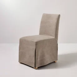 Canvas Slipcover Armless Dining Chair - Hearth & Hand™ With Magnolia 21 Canvas Slipcover Armless Dining Chair - Hearth & Hand™ With Magnolia -Furniture Sales Store GUEST 9384f0e8 18d1 4013 a6b0 6065673cb6e2