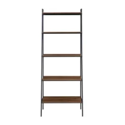 72" Open Storage Ladder Bookshelf - Saracina Home -Furniture Sales Store GUEST 9855a892 7e70 4e0d 80bd e596faed8ed0