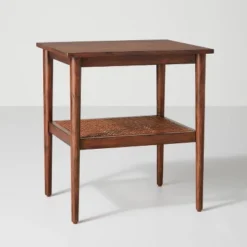 Wood & Cane Square Accent Side Table - Hearth & Hand™ With Magnolia 21 Wood & Cane Square Accent Side Table - Hearth & Hand™ With Magnolia -Furniture Sales Store GUEST 9bbf67fe f923 4dc6 a0b9 a19f79ce460c